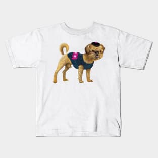 Brussels Griffon Dog Kids T-Shirt